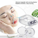 Healthy Sleep Magnetic Stop ?Snoring Device Nose Clip Silicone Breath Corrector