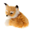 Simulation Sitting Fox Stuffed Animal Soft Plush Kids Gifts Christmas R3G3 Y1F0