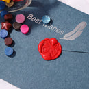 Bowknot Wax Seal Stamp Lacquered Print Embossed Seal Invitation Envelope Decor