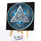Nordic Badge Oil Paint By Numbers Kits DIY Handpainted on Canvas Wall Pictures