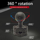 Clamp Ball Base for 8.2-14mm Motorcycle Side Mirror Stem Phone Holder Acces