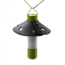 Waterproof Star Hollow PU Leather Lamp Cover Dustproof Lampshade Decoration