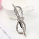 Bangs Clip Bow Headwear Hair Clip Side Clip Korean Style Full of Diamonds