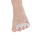 1 Pair 3 Holes Toe Separator SEBS Bunion Corrector Prevent Hallux Valgus
