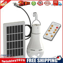 5 Mode 25 COB LED Solar Light USB Rechargeable Bulb Lamp (9W Remote Control