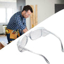 Safety Glasses Goggles Clear Lens Eyewear Eye Protection Work Dustp S9V7
