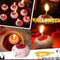 Floating Eyeball Candles for Halloween Holiday Table Home Party Decoration.