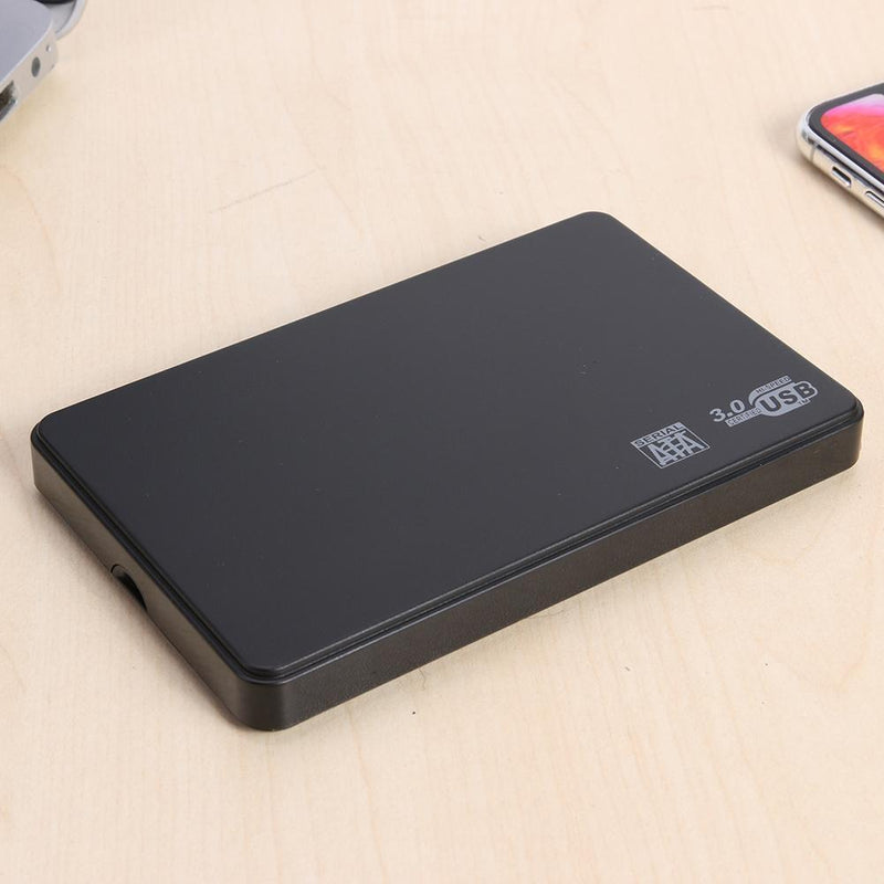 USB3.0 Micro-B to SATA HDD Box External Portable 6-Gbps SSD Hard Drive Enclosure