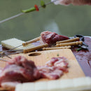 10pcs Meat Fish Kitchen Barbecue Stick BBQ Grill Food Skewer Needle Accessories
