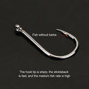 500pcs Fishing Hooks Set Sharp Barbed Fishhooks Rock Fishing Accessories