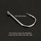 500pcs Fishing Hooks Set Sharp Barbed Fishhooks Rock Fishing Accessories