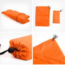 100x140cm Moistureproof Pocket Beach Blanket Mini Camping Mattress (Orange)