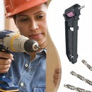 Portable Nail Drill Bit Grinding Wheel Sharpener with Wrench Grinder Tools Newly