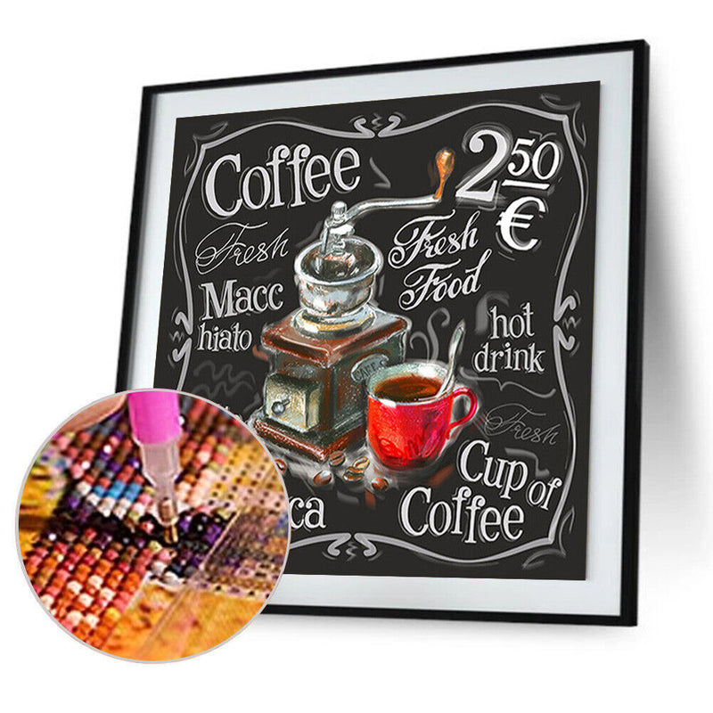 5D Diamond Painting Kit DIY Letter Full Round Diamond Mosaic Newly
