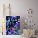 No Frame Nordic Modern Canvas Print Painting Starry Sky Wall Art Picture Poster