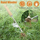 Manual Hand Weeder Weeding Weed Remover Puller Tools Garden Lawn Tool Fork F3H4