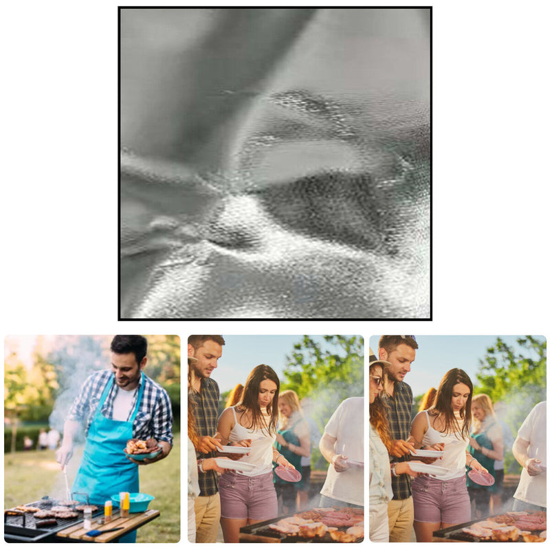 Fire Pit Mat - Fireproof Pad Heat BBQ Floor Protective Mat for Grill Bonfires