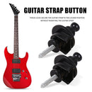 2pcs Electric Guitar Strap Lock Button Anti-slip Musical Instruments Belt Nai