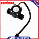 Flowmeter Hall Water Flow Sensor Water Control Liquid Flow Sensor for 1/2 inch
