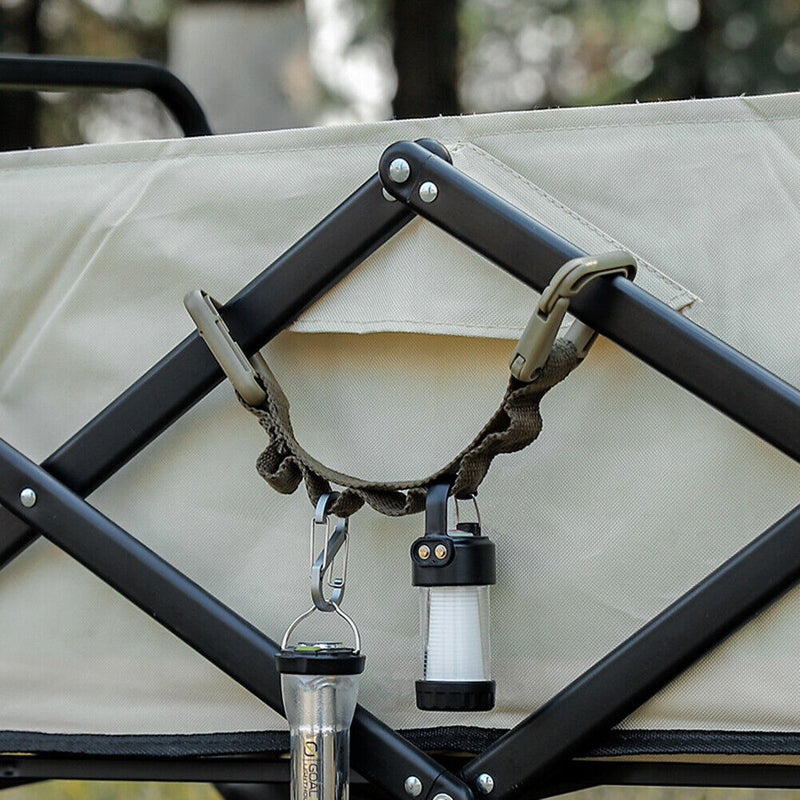 Multifunctional Outdoors Camping Hanging Rope Tent Canopy Cup Lamp Hanger Strap