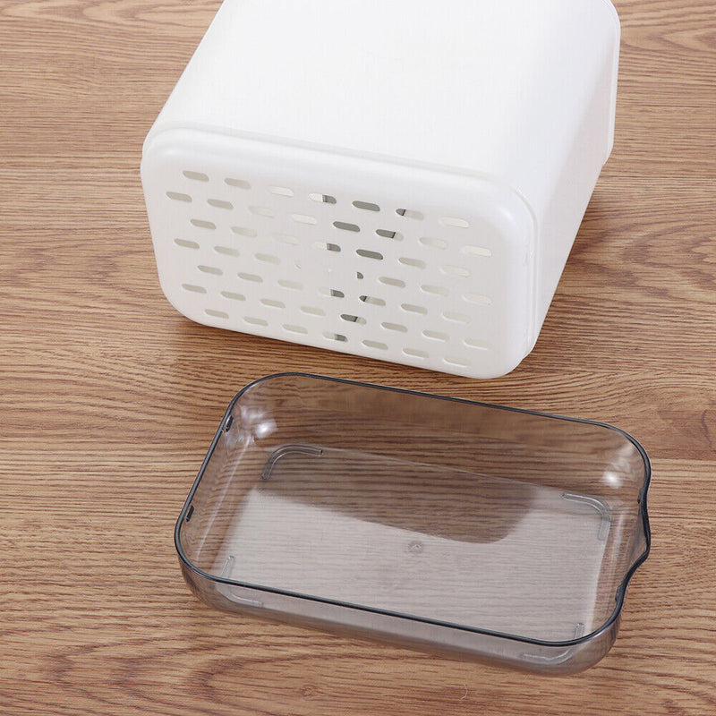 Detachable Storage Organizer Chopstick Storage Holder Drain Rack Double Layer