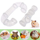 8pcs Hamster Tunnel DIY External Pipe Pet Sports Pipeline Assembly Playing Set