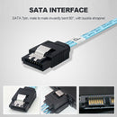 7P SATA 3.0 Mini SAS Cable 6Gbps 4 SATA to 4 SATA Data Cable for SSD (0.5m)