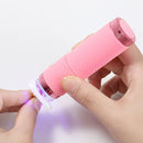 Portable Mini UV 9 LED Light Nail Dryer Machine Flashlight Lamp for Gel Nails
