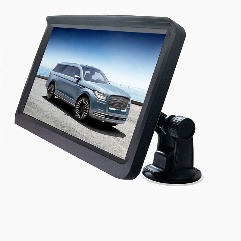 Car Rear View Display with Camera HD Video Security 16/9 Monitor Kit (8LED)
