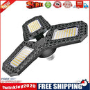 LED Foldable Industrial Light Outdoor Yard Workshop Garage Lamp (2White)