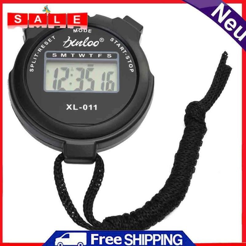 Sports Athletics Handheld Digital Timer Stop Watch Counter Stopwatch Electronic