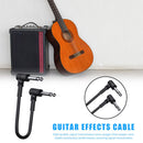 15cm Musical Instruments Patch Cord 6.35 Electric Guitar Effect Pedal Cable Wire