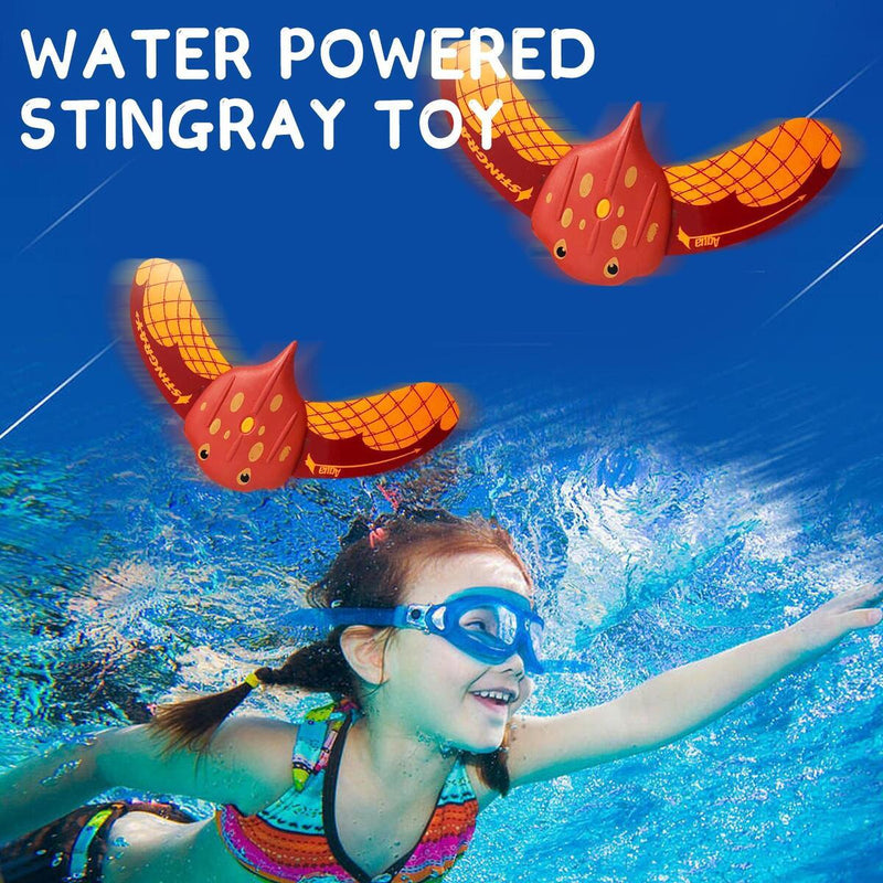 20cm little devil fish (pack of 2) water toys swimming pool playing floating`