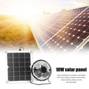10W 5V Solar Exhaust Fan Air Extractor Mini Solar Panel Powered Ventilator Fan