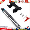 WEST BIKING Bicycle Mini Pump Presta/Schrader Valve Tire Inflator (Grey) Newly