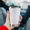 Double-layer Thermal Mug Beer Cups Stainless Steel Coffee Bottle (White)