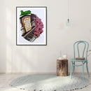 Musical Flowers Partial Special Shape Drill DIY Diamond Painting (YK212) Newly