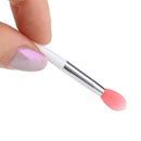 Cover Lipstick Brush Set Silicone Lip Brush Exfoliating Lipstick Brush Creative
