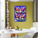 Valentine Day Rose Love DIY Full Round Diamond Painting Picture Rhinestone