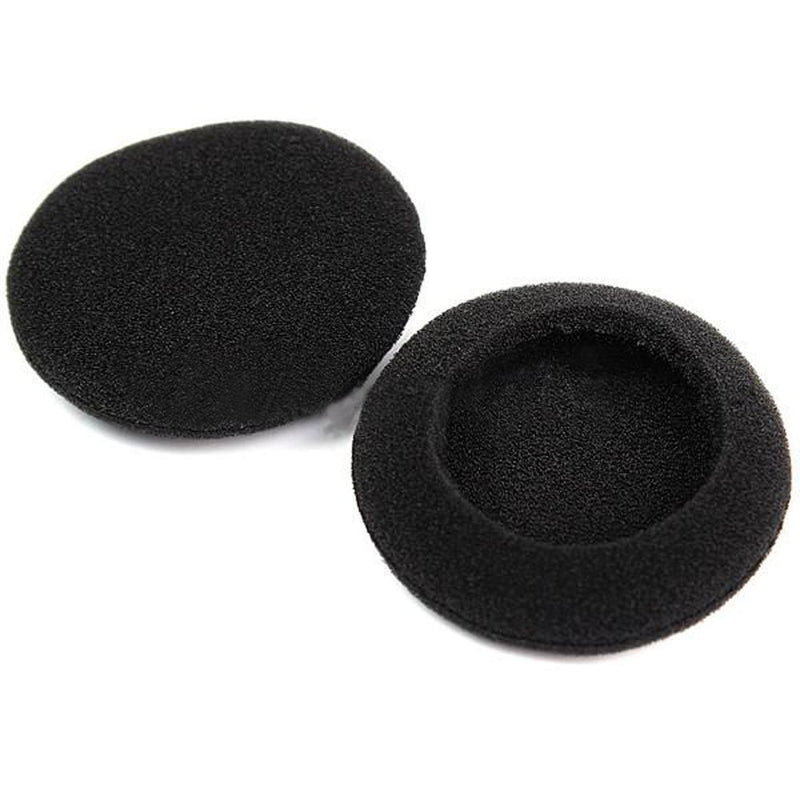 Ear Pads Comfortable Headphones Headset Cushion Black Soft Foam Earphone Sponge