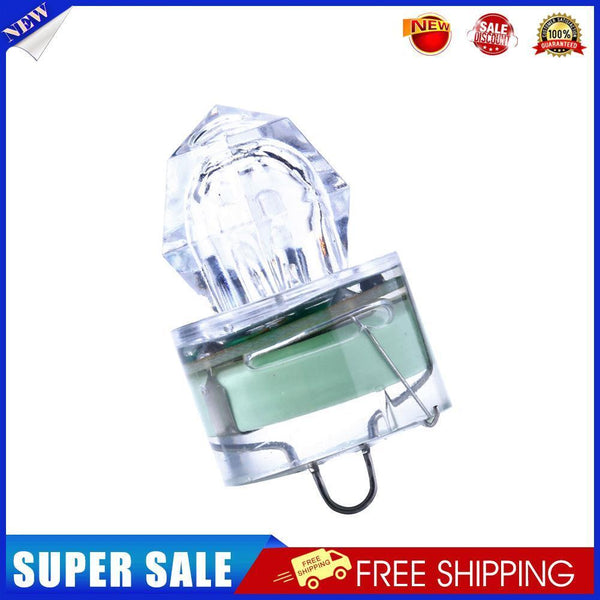 Mini LED Waterproof Fishing Bait Deep Drop Underwater Lure Light (Green)