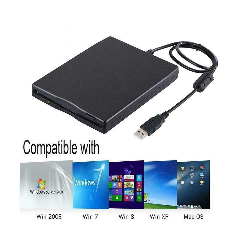 1.44Mb USB External USB Floppy Drive Diskette FDD For PC Notebook Laptop F2N6