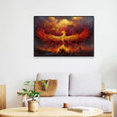 Flaming Phenix Oil Paint By Numbers Kits DIY Craft Coloring Drawing Home Decor