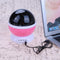 Rotating Projector Starry Night Lamp Projection LED Lights Xmas Gift(Pink) Newly