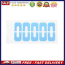 10pcs U-Shaped Nail Stickers Spill-Proof Nail Polish Protector (Blue)