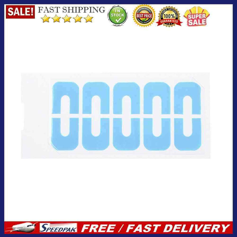 10pcs U-Shaped Nail Stickers Spill-Proof Nail Polish Protector (Blue)