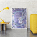 Diamond Painted 5D DIY Girl Moon Shaped Diamond YX3886
