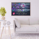 40 X 30cm Full Round Drill Craft DIY Romantic Butterfly Diamond Painting  Newly