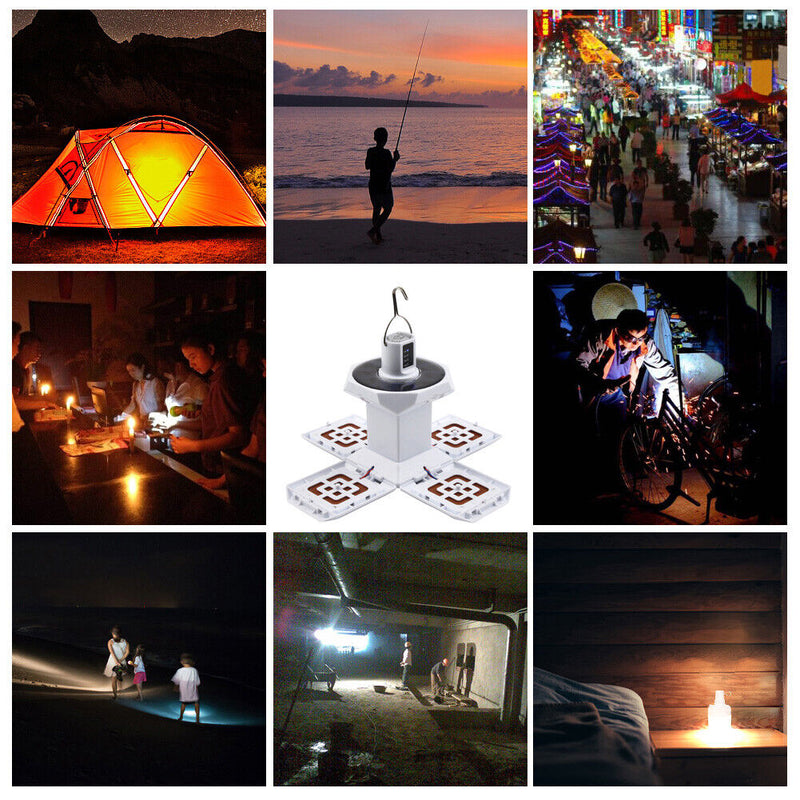 Outdoor Camping Light USB Bulb Tent Emergency Lamp Portable Hiking Lantern