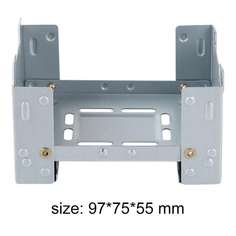 Outdoor Mini Folding Portable Oven Picnic Camping Solid Fuel Alcohol Stove